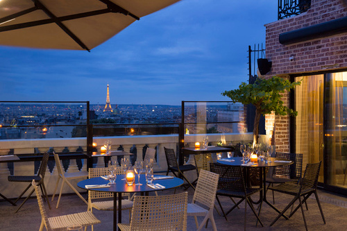 Terrass" Hotel Restaurant Bar Hôtel Paris