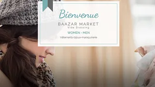 Baazar Market Vide dressing géant spécial Noel
