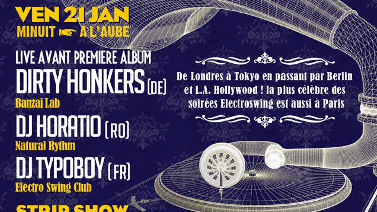 ELECTRO SWING CLUB DE PARIS janvier 2011