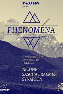 PHENOMENA avec Niconé & Sascha Braemer, Synapson