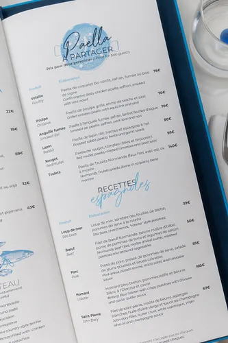 La Chambre Bleue Restaurant Paris