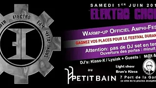 Elektro-Chok Warm-up Officiel Amphi Festival