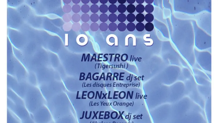 10 ANS NOVORAMA w/ MAESTRO x BAGARRE dj set x LeonxLeon x Juxebox x Novorama Soundsystem and Guests