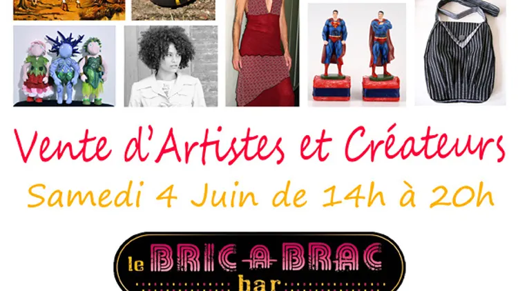 Vente d'Artistes & Créateurs @ Bric à Brac bar