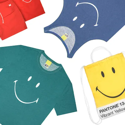 Pantone x Smiley : la collaboration mode colorée en exclu chez Colette