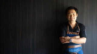 Le Chef Kazuyuki Tanaka au Lutetia