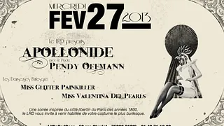 Apollonide : Poetry et Burlesque Soirée