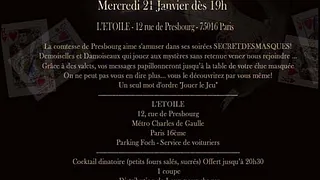 Vous aimez les secrets...Rdv à L'Etoile