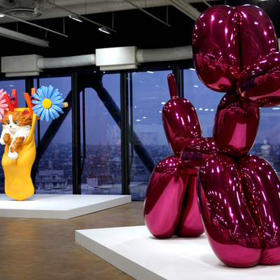 Jeff Koons au Centre Pompidou : glorieux pop art