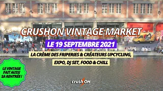 CrushON Vintage Market x Point Éphémère : Back to school