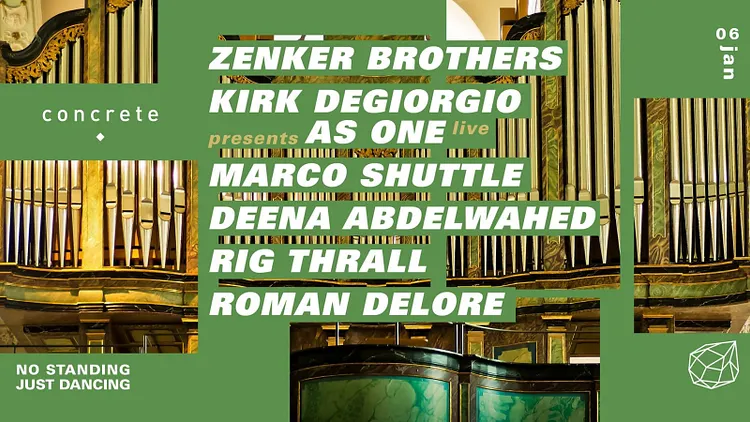 Concrete : Zenker Brothers, Kirk Degiorgio, Marco Shuttle
