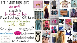 Petite Vente entre Amies @ Bric à Brac bar