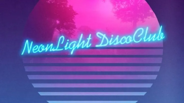Neon Light Disco Club