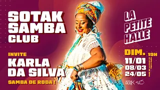 SOTAK SAMBA CLUB invite Karla da Silva - BATUK !