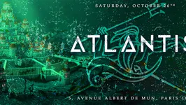 ATLANTIS / DANSEZ PARMI LES REQUINS DANS LA CITE PERDUE AQUATIQUE / FILLE = GRATUIT avec INVITATION