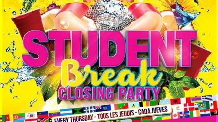 INTERNATIONAL STUDENT PARTY : Student Break