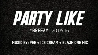 PARTY LIKE #BREEZY I 20.05.16 I PEE x ICE CREAM x ELAJH ONE MIC I Chez Papillon