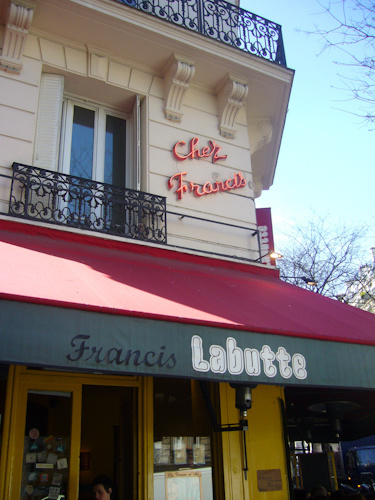 Francis Labutte Restaurant Bar Paris