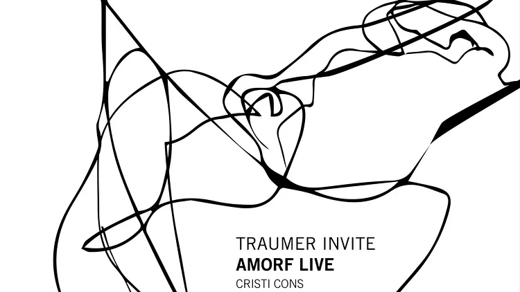 Traumer Invite: Amorf Live aka Cristi Cons, Vlad Caia & Mischa Blanos