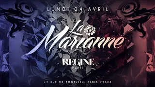 LA MARIANNE CHEZ REGINE  HIP HOP VS FRENCH TOUCH TOUS LES LUNDIS