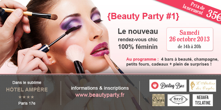 La Beauty Party : un nouveau RDV chic