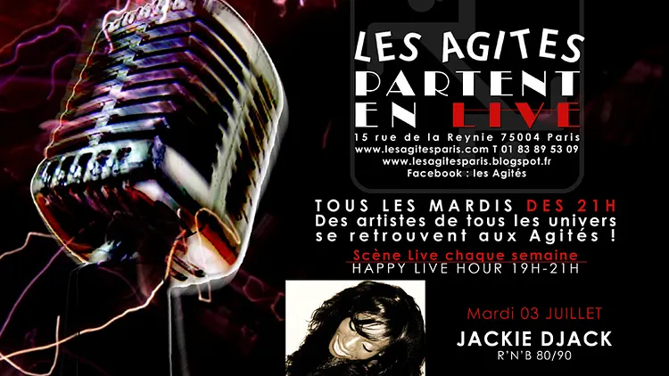 Jackie Djack en concert