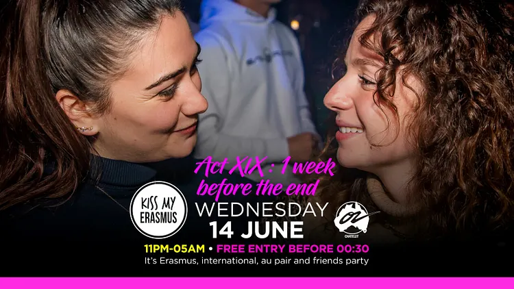 KISS MY ERASMUS @ CAFÉ OZ
