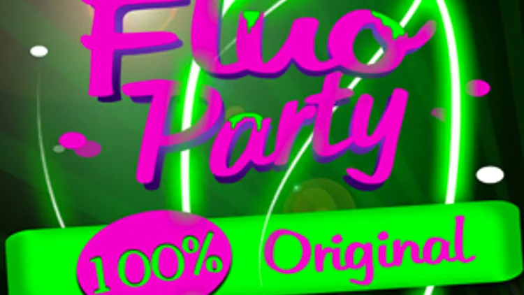 FLUO Party 100% original