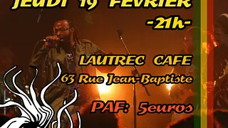 Gayason en concert au Lautrec café
