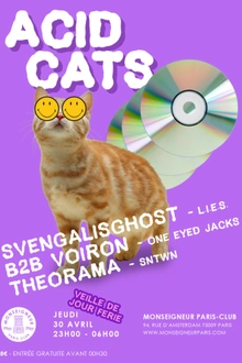 Acid Cats | Svengalisghost b2b Voiron • Theorama