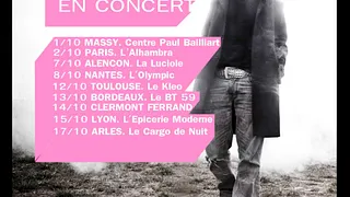 Fink à Paris le 2 Oct. et en tournée en France