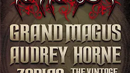 Grand Magus + Audrey Horne + Zodiac + the vintage caravan
