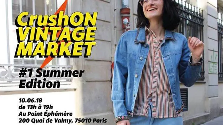 CrushON Vintage Market Summer Edition | Point Éphémère