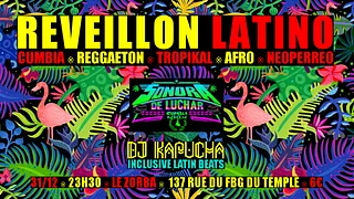 REVEILLON LATINO ※ SONORA DE LUCHAR & DJ KAPUCHA