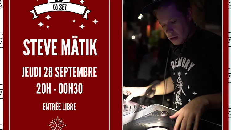 Steve Mätik au Bar Demory-Paris