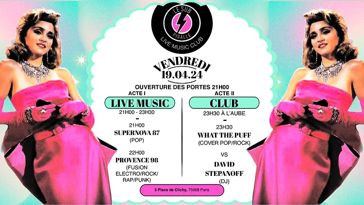 Supernova 87, Provence 98, What the Puff & DJ set