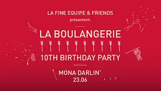 La Boulangerie 10th Birthday party