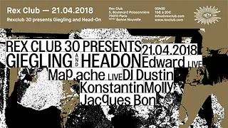 Headon x Giegling x Rex Club 30 Years