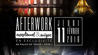 AFTERWORK AU PALAIS DE TOKYO ( YOYO ) EXCEPTIONNEL & EXCLUSIF