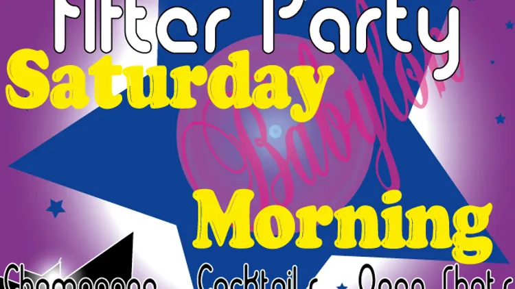 After Party Saturday Morning