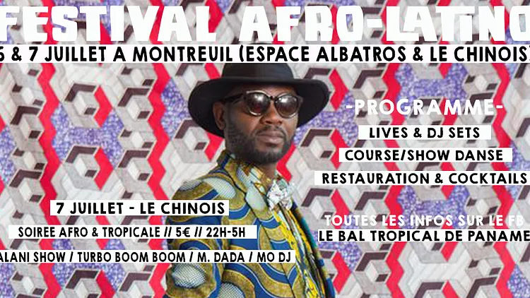 Tropical Mix Party à Le Chinois~Montreuil ! Festival Afro-Latino