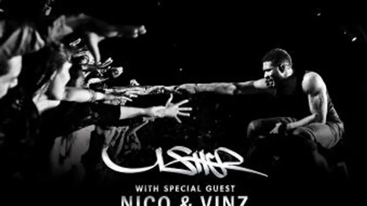 Usher en concert
