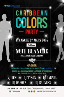 LA CARIBBEAN COLORS PARTY EDITION NUIT BLANCHE
