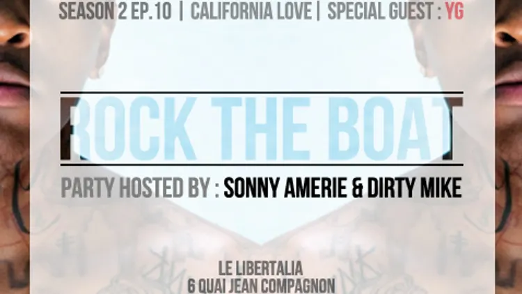 Rock the boat x YG bicken back being bool World première edition