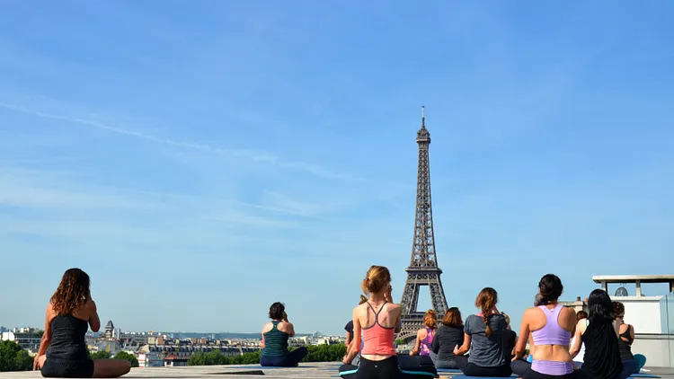 Yog'n Lunch sur les toits