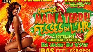 Concours Main A Terre Fesses En l'Air & Um Bes Bai