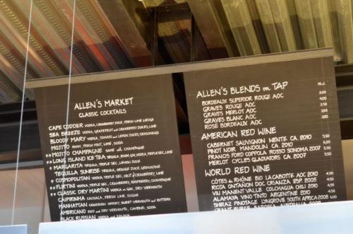 Allen's Market Restaurant Paris