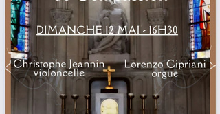 Violoncelle & orgue en douceur à Paris