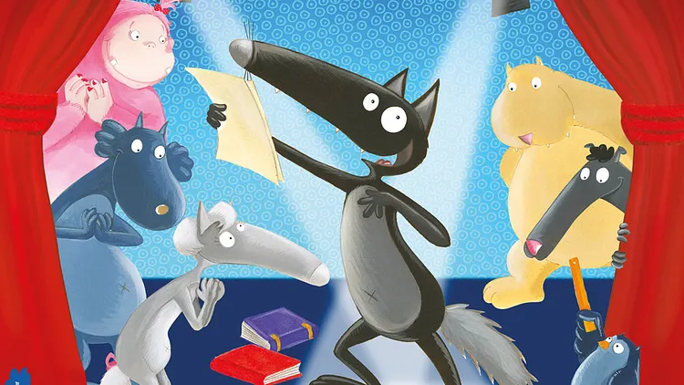 LE LOUP qui voulait faire son spectacle