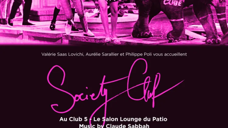 Menu de la Saint Valentin & Society club party